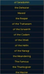 slider