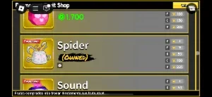 slider