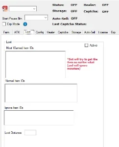 slider