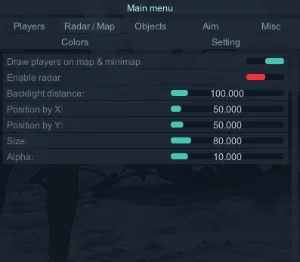 slider