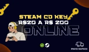 Steam Key PORMOÇÃO + Envio Rápido