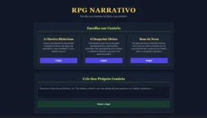 RPG Narrativo: Aventura Onde Sua Imaginação é a Única Regra