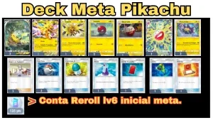 Pokemon Pocket - Deck meta pikachu 70%