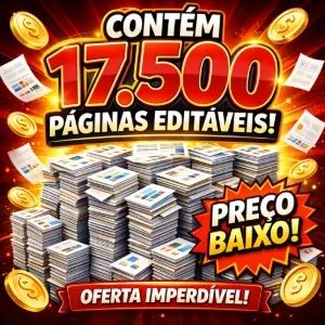 Pacote paginas 17.500 paginas editáveis 🔥