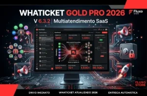 Whaticket Gold Pro 2026 V 6.3.2: Multiatendimento SaaS