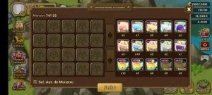 Conta Summoners Wars com quase 5k gemas lvl 45