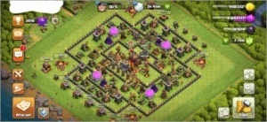 Clash of Clans CV 10 + 2.780 gemas & 2 skins