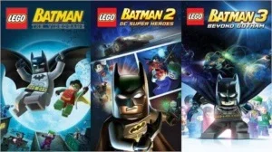 BATMAN LEGO 1, 2 E 3