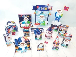 Arquivo de corte Silhouette Astronauta