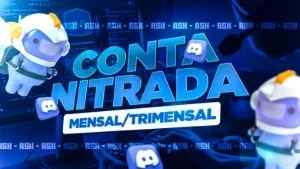 Contas Nitradas de Discord