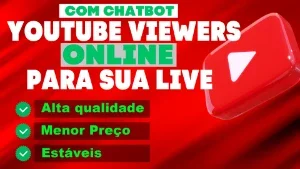 YOUTUBE ESPECTADORES EM LIVE - 1 HORA 24 HORAS 7 DIAS 1 MÊS 
