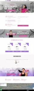 Template para Elementor – Academia Modelo