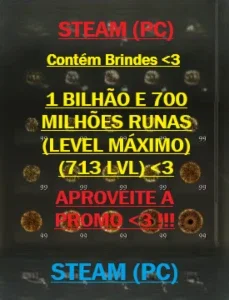 Elden Ring -1 Bilhão e 700 Milhões Runas + Brindes - STEAM