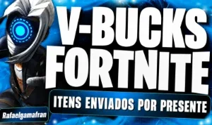 V-Bucks em itens da loja do Fortnite por presente | Promoção