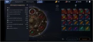 CONTA SA13 MIR4 MAGO LVL 70 83K PET VERMELHOS