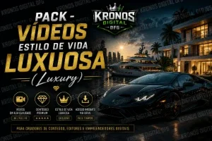 Pack - Vídeos Estilo de Vida LUXUOSA (Luxury)