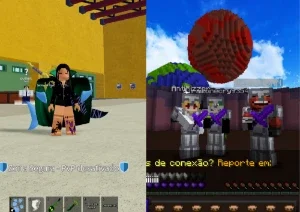 Roblox: Bloxfruits E Minecraft: Java, Combo 2 Em 1