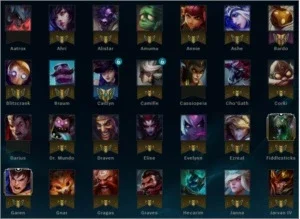 Conta League Of Legends 46 Skin