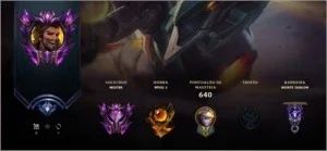 Conta LoL Mestre 252 SKINS