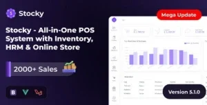 Script Php Pos, Gestão de estoque e loja