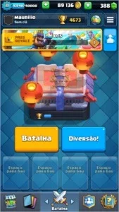 Conta lvl 10 Clash Royale faltando duas cartas
