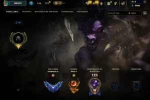 Conta Lol diamante 4 65 pdl, 82 champs, honra 5, bom mmr