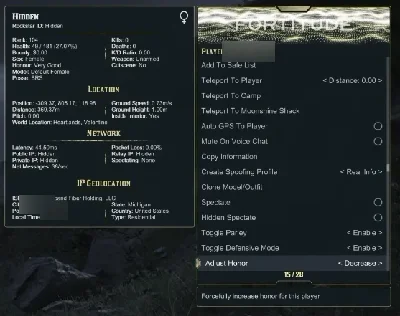 Menu Rdr 2 - Fortitude Lifetime