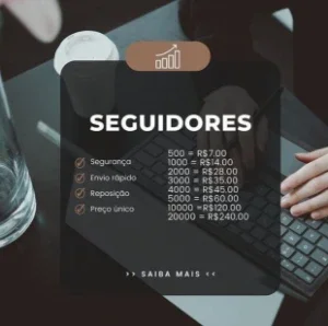 Venda de seguidores