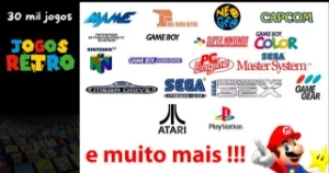30 mil jogos retro