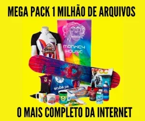 Mega pack com 1 milhão de arquivos