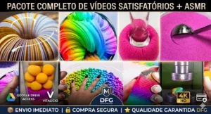 👑 Mega Pack Vídeos Satisfatórios + Asmr (Pronto Para Tiktok