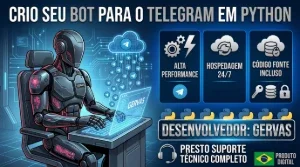 Crio Seu Bot Para Telegram Sob Medida