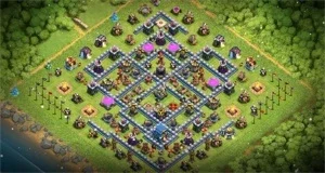 Conta clash of clans CV 12 com 6 contrutores