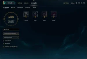 Conta lol Diamante IV