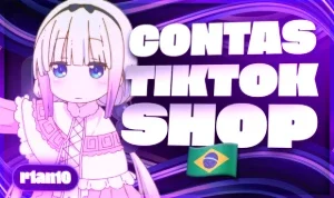 Contas TikTok com Shop Ativo 2K Sem Doc