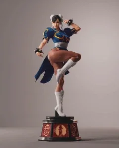 Chun-Li SFV Abe3D stl 3d print