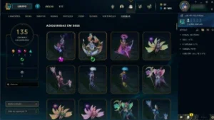 Conta nivel 673, com todos os champs/ 358 skins
