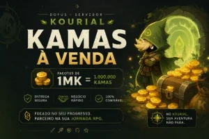 Dofus Kamas - Servidor Kourial - 1 Milhão De Kamas