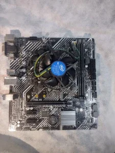 PC i3 10100 pronto para uso sem gabinete
