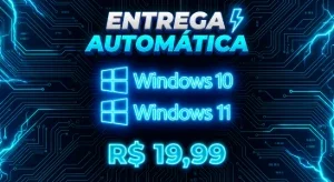 ⚡ Windows 10/11 Pro Original|Vitalício 💎|Envio Automático
