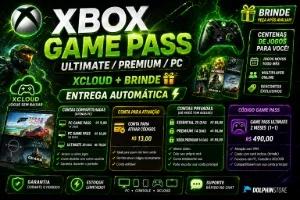 🔥 Xbox Game Pass Ultimate / Premium / Pc 🎮 Xcloud + Brinde