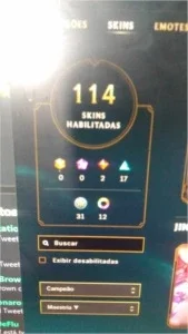 Conta de lol