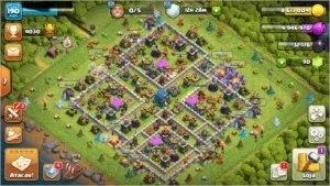 Clash Clans CV 12 Dois Heróis Full