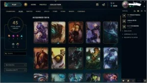 Conta League of legends D4
