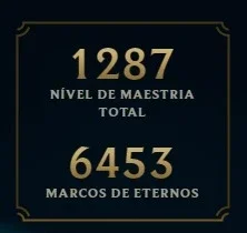 LOL conta antiga
