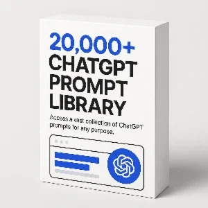 20,000+ ChatGPT Prompt Library