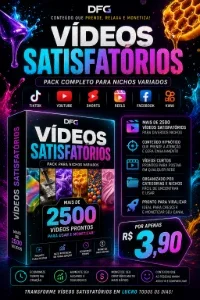 Mega Pack - Vídeos Satisfatórios