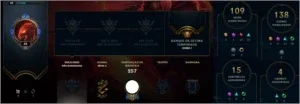 Conta League of Legends-110.000 RP em skins. All Champs.