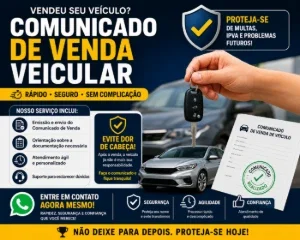 Comunicado De Venda Veicular – Rápido E Seguro