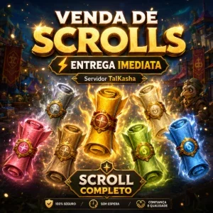 Scroll Dofus TalKasha – Qualquer Atributo | Entrega Imediata